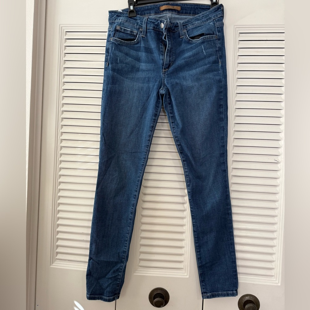 JOE’S FLAWLESS THEICON MID RISE SKINNY CROP JEAN